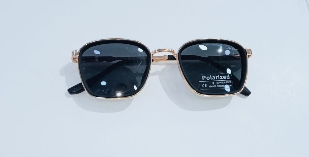 نظارات Cartier 4 Saisons الفرنسية الأصلية بإطار حديدي وعدسات كريستال متينة مضادة لأشعة الشمس و الزرقاء و البنفسجية