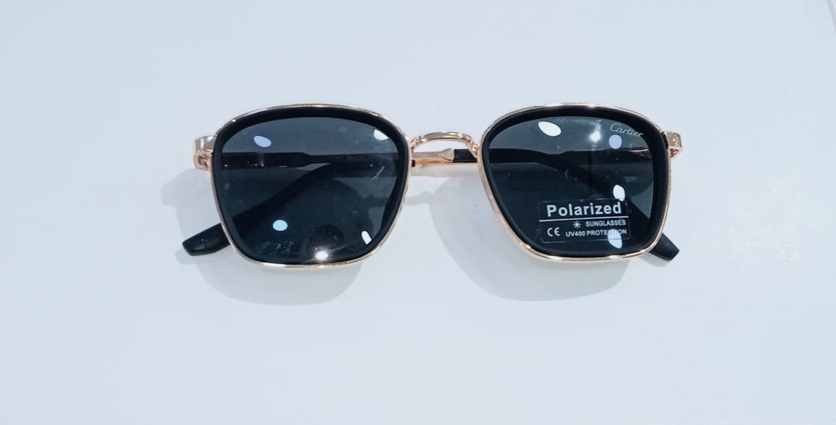 نظارات Cartier 4 Saisons الفرنسية الأصلية بإطار حديدي وعدسات كريستال متينة مضادة لأشعة الشمس و الزرقاء و البنفسجية